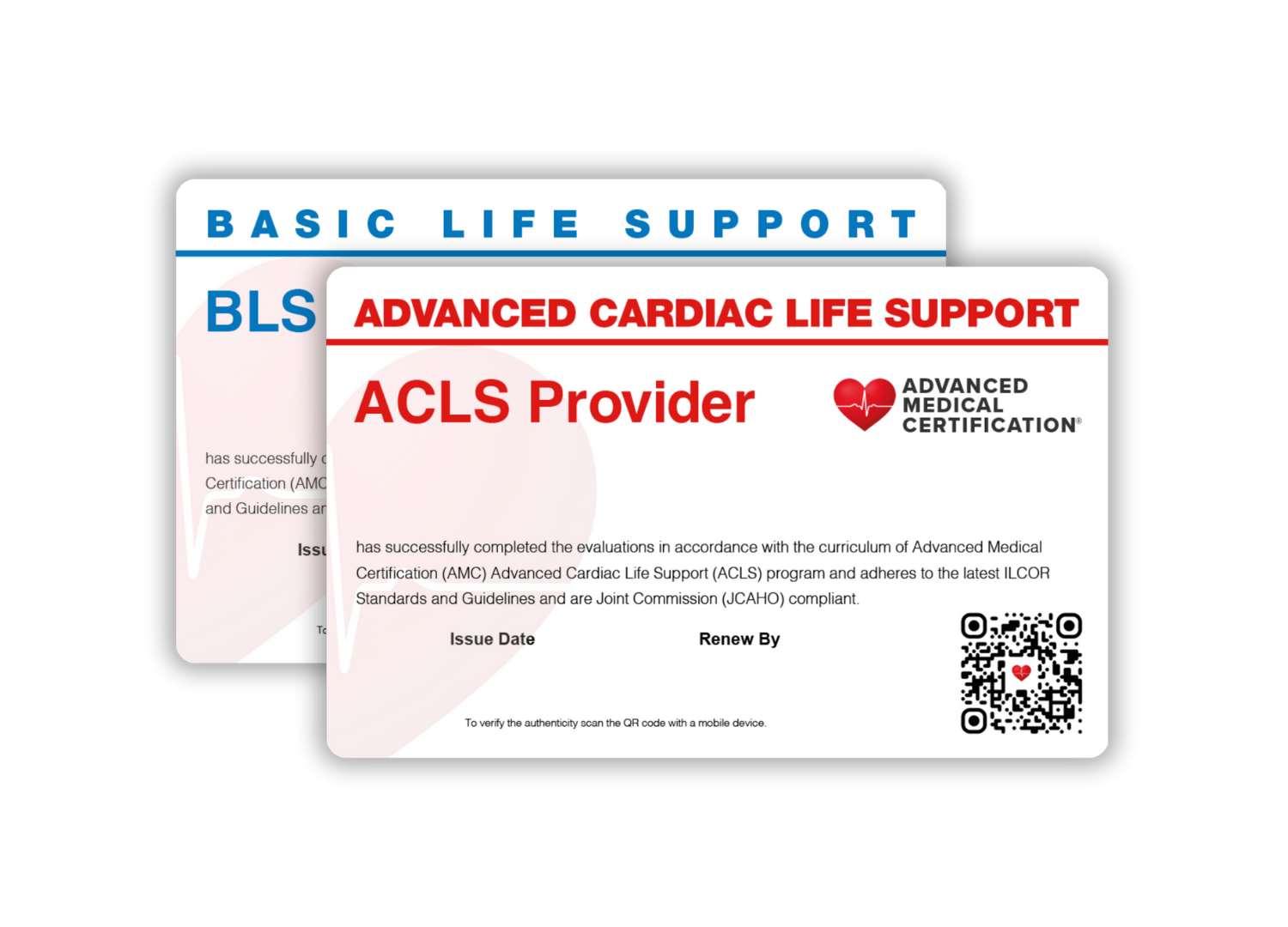 ACLS PALS BLS Certification 2 Course Bundles PPC - Advanced